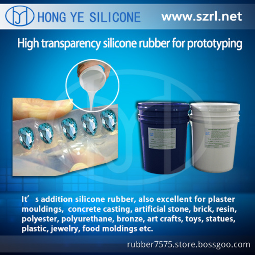 Injection Molding Silicone Rubber for Resin Jewelry Casting